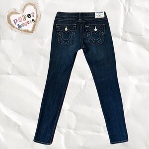 True Religion Y2K Low Rise Skinny Dark Wash Denim Jeans 👖💙